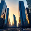 Oraș modern, creștere economică accelerată