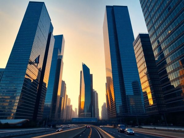 Oraș modern, creștere economică accelerată